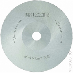 Диск для пилы Proxxon, ?80, толщина 1.1 мм, 250 зубов (28730) 