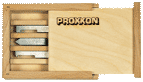 24540 - Набор резцов PROXXON для нарезки резьбы для PD 230/E и PD 250 (3 шт, 8 х 8 мм)