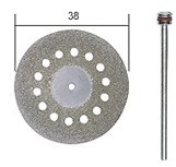 Алмазный отрезной диск с вентиляционными отверстиями (28846) 