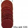 28983 - Шлиф.круги PROXXON без дискодержателя (диам.18 мм., зерн.К 100, 150 по 10 шт.)